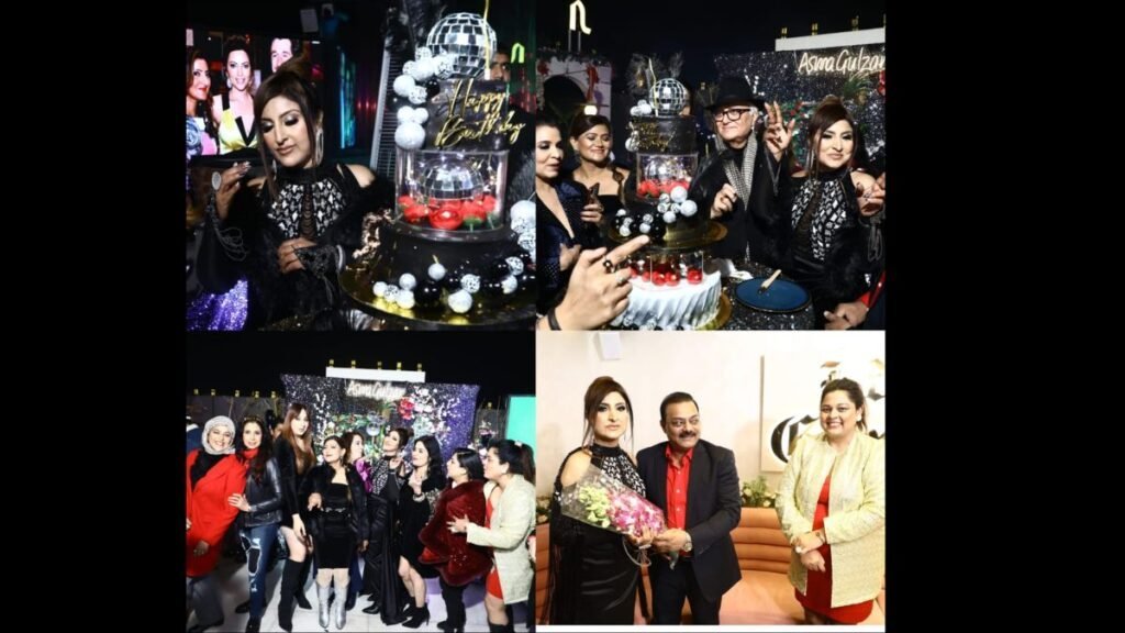Celebrity fashion designer Asma Gulzar was the talk of the town as a special birthday bash unfolded at Sakoon Cafe by Aqra in Lajpat Nagar, Delhi - PNN Digital Celebrity fashion designer Asma Gulzar was the talk of the town as a special birthday bash unfolded at Sakoon Cafe by Aqra in Lajpat Nagar, Delhi - PNN Digital